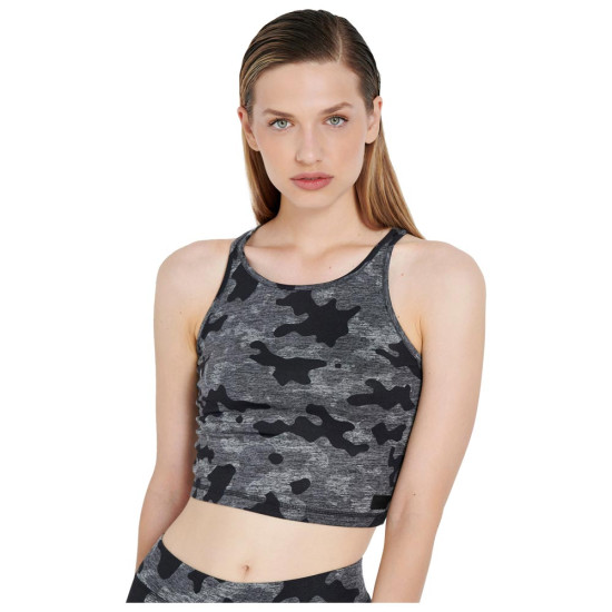 Bodytalk Γυναικεία αμάνικη μπλούζα Crop